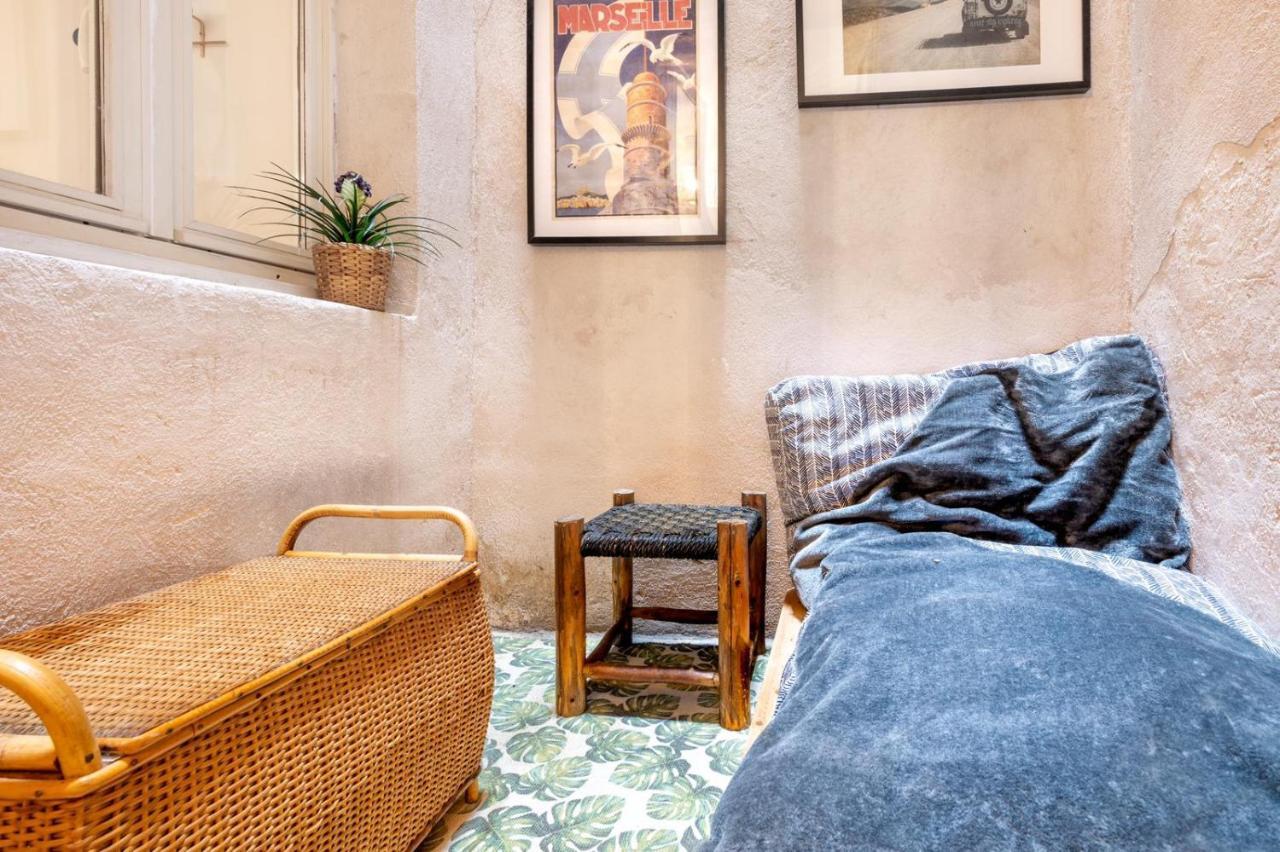 Coquet Appartement Typique Du Panier Marseille Kültér fotó